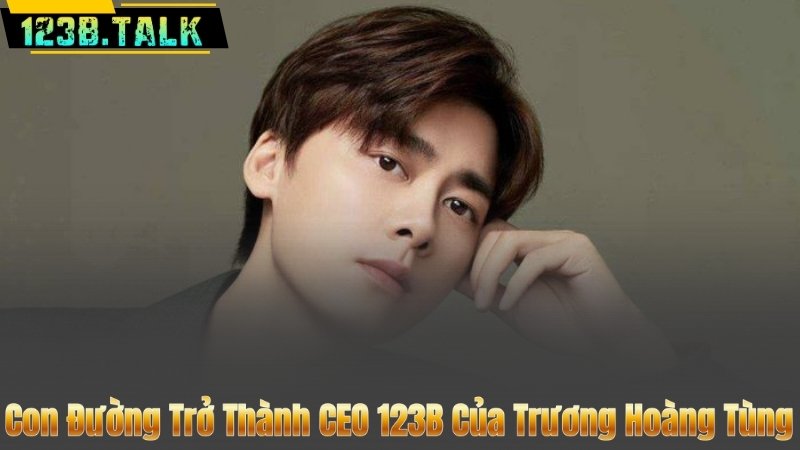 Trương Hoàng Tùng 5 Con Đường Trở Thành CEO 123B Của Trương Hoàng Tùng